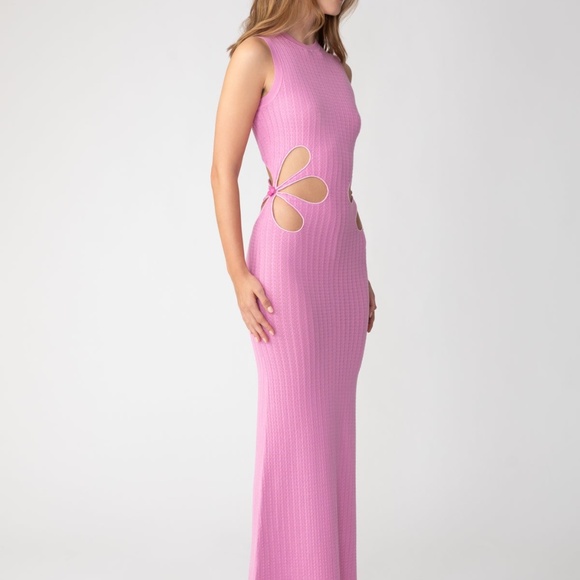 SAULEE DARIA KNIT DRESS taffy pink - Picture 3 of 10